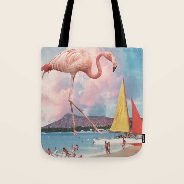 Flamingo Playground Tote Bag Gallery Image 1