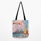 Flamingo Playground Tote Bag Gallery Image 2