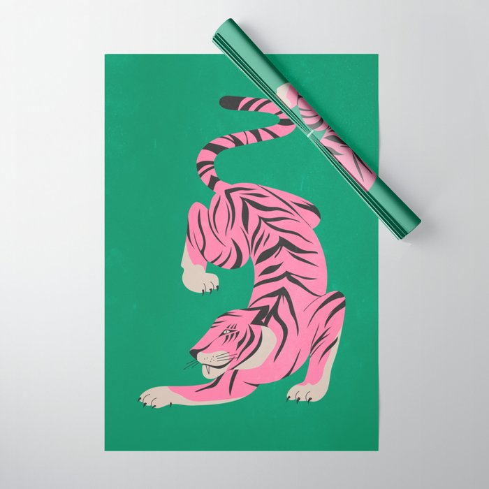 The Chase 2: Pink Tiger Edition Wrapping Paper Gallery Image 1
