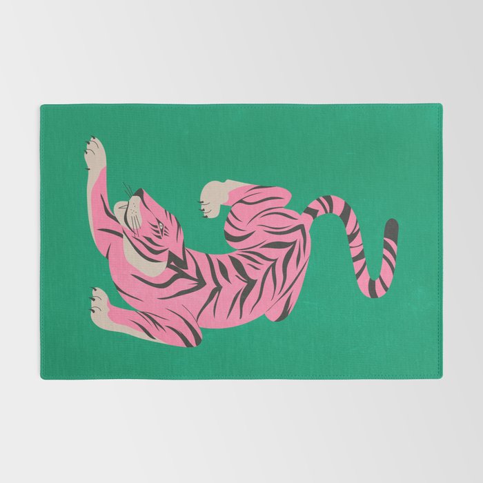 The Chase 2: Pink Tiger Edition Rug Gallery Image 2