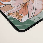 Red foxes in the rose bushes 24 Desk Mat Gallery Image 4