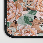 Red foxes in the rose bushes 24 Laptop Sleeve Gallery Image 3