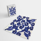 Talavera mexican tile traditional blue ceramic mosaic Jigsaw Puzzle Gallery Image 2