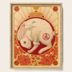 Year of the Rabbit 2023 Serving Tray Gallery Image 1