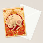 Year of the Rabbit 2023 Stationery Card Gallery Image 2
