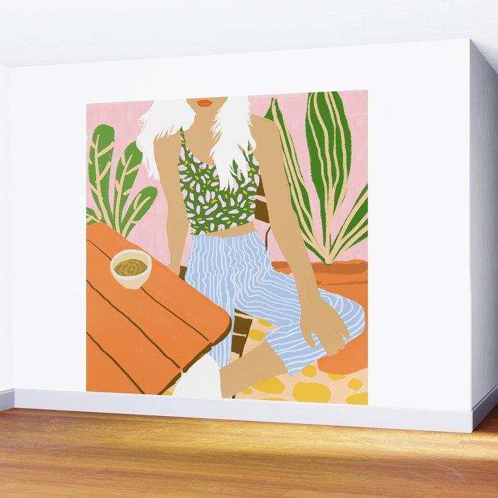 Kawa Tea #illustration #fashion Wall Mural Gallery Image 2