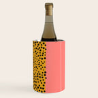 Cheetah & Peach | PATTERN 04: The Retro Edition Wine Chiller Gallery Image 1