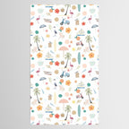 Fun beach pattern Tablecloth Gallery Image 2