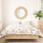 Fun beach pattern Duvet Cover Gallery Image 3