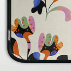 abstract whimsical flower minimal Laptop Sleeve Gallery Image 3