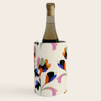 abstract whimsical flower minimal Wine Chiller Gallery Image 2
