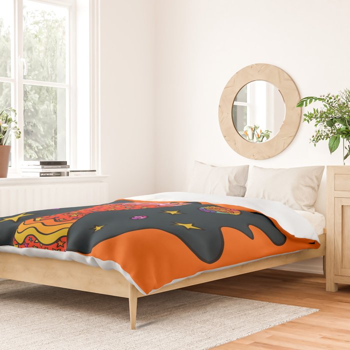 Cancer Lava Lamp Duvet Cover Gallery Image 2