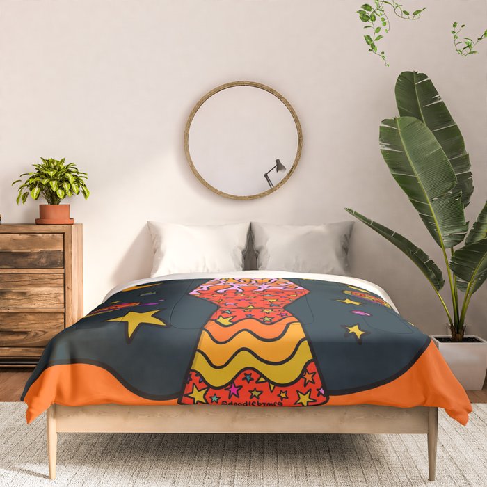 Cancer Lava Lamp Comforter Gallery Image 3