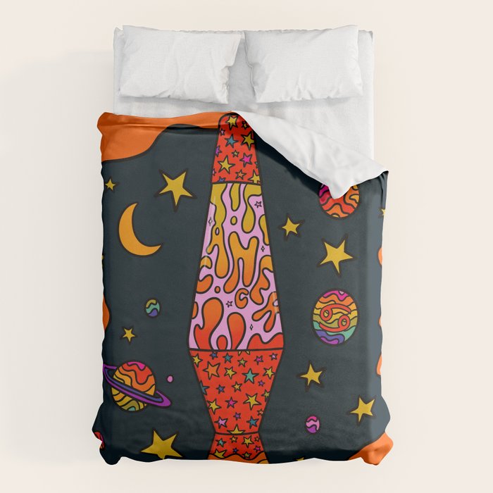 Cancer Lava Lamp Duvet Cover Gallery Image 1