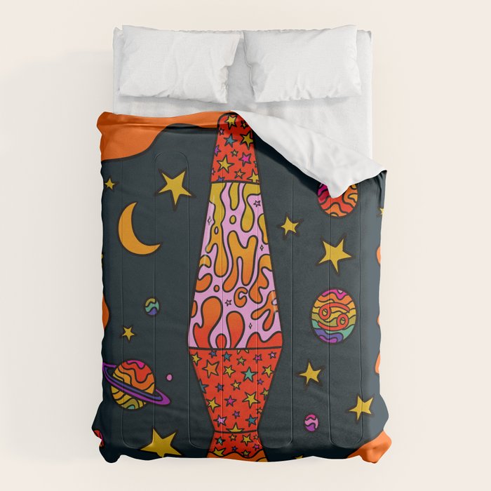 Cancer Lava Lamp Comforter Gallery Image 6