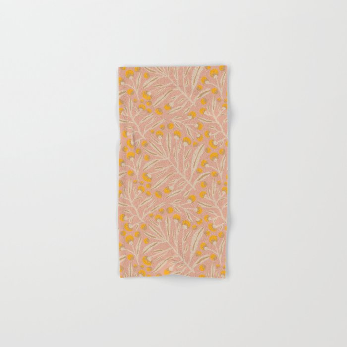 Berries / Peach & Yellow Bath Towel Gallery Image 1