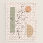 Abstract Minimal -Plant 11 Jigsaw Puzzle Gallery Image 1