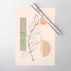 Abstract Minimal -Plant 11 Wrapping Paper Gallery Image 1