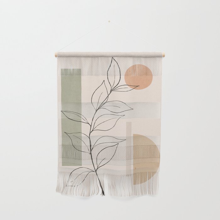 Abstract Minimal -Plant 11 Wall Hanging Gallery Image 1