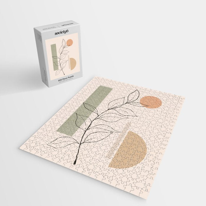 Abstract Minimal -Plant 11 Jigsaw Puzzle Gallery Image 2