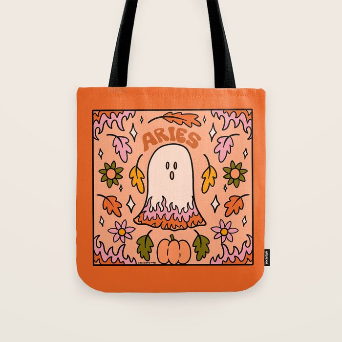 Aries Ghost Tote Bag Gallery Image 1