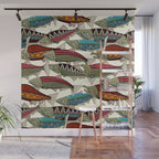 Alaskan salmon pearl Wall Mural Gallery Image 1