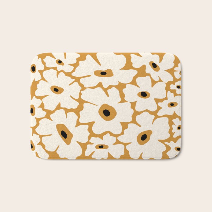 Boho botanicl summer 2 Bath Mat Gallery Image 1