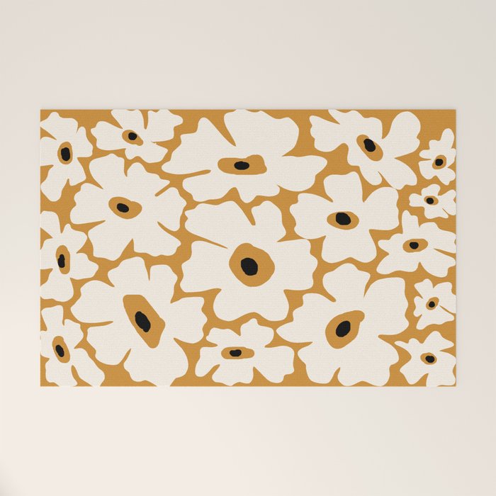 Boho botanicl summer 2 Welcome Mat Gallery Image 1