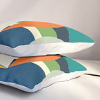 mid century sails Pillow Sham Gallery Image 3