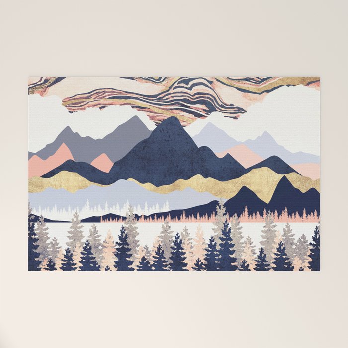 Winter's Sky Welcome Mat Gallery Image 1
