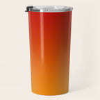 Red Orange Gradient Travel Mug Gallery Image 3