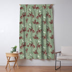 Cowboys and Cacti - sage Window Curtain Gallery Image 5
