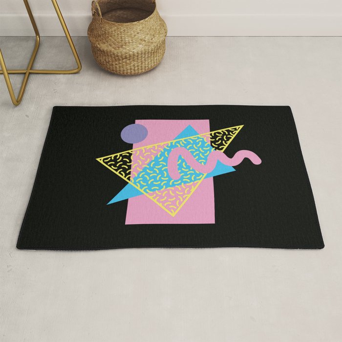 Memphis pattern 71 - 80s / 90s Retro Rug Gallery Image 1