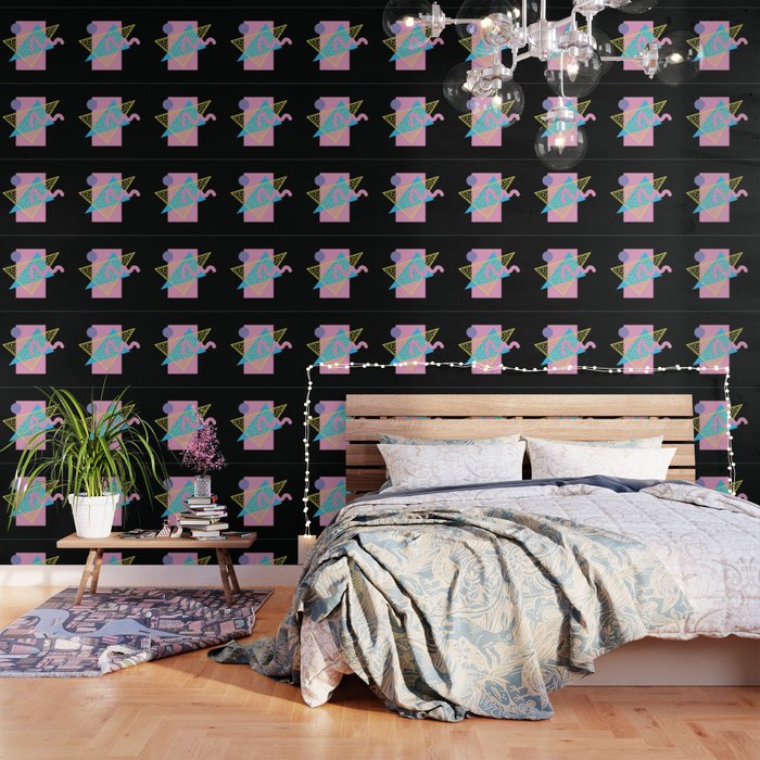Memphis pattern 71 - 80s / 90s Retro Wallpaper Gallery Image 1
