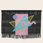 Memphis pattern 71 - 80s / 90s Retro Wall Hanging Gallery Image 1