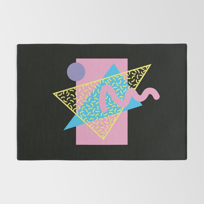 Memphis pattern 71 - 80s / 90s Retro Rug Gallery Image 2