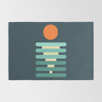 Minimalist ocean Rug Gallery Image 2