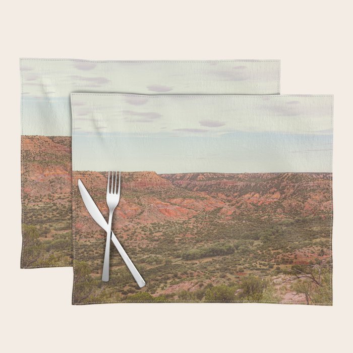 Palo Duro Canyon Texas Landscape Photography Placemat Gallery Image 1