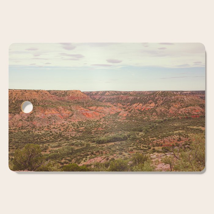 Palo Duro Canyon Texas Landscape Photography Cutting Board Gallery Image 1