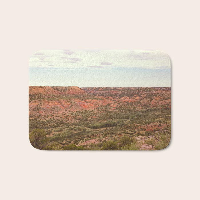 Palo Duro Canyon Texas Landscape Photography Bath Mat Gallery Image 1