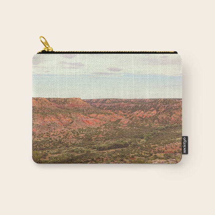 Palo Duro Canyon Texas Landscape Photography Carry All Pouch Gallery Image 1