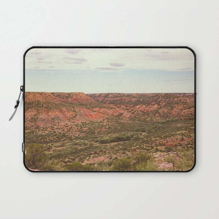Palo Duro Canyon Texas Landscape Photography Laptop Sleeve Gallery Image 1