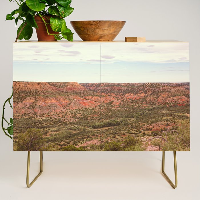 Palo Duro Canyon Texas Landscape Photography Credenza Gallery Image 1