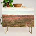 Palo Duro Canyon Texas Landscape Photography Credenza Gallery Image 1