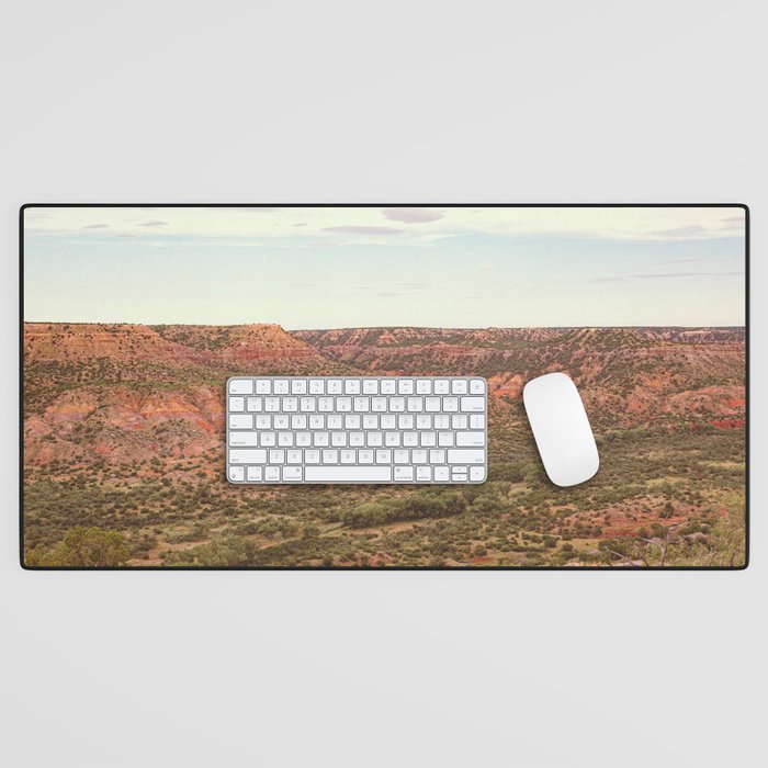 Palo Duro Canyon Texas Landscape Photography Desk Mat Gallery Image 1