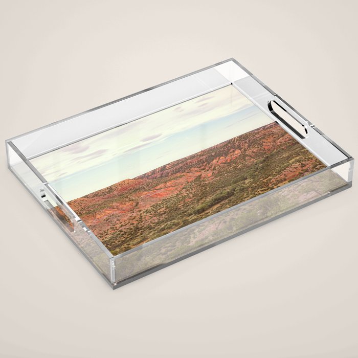 Palo Duro Canyon Texas Landscape Photography Acrylic Tray Gallery Image 1