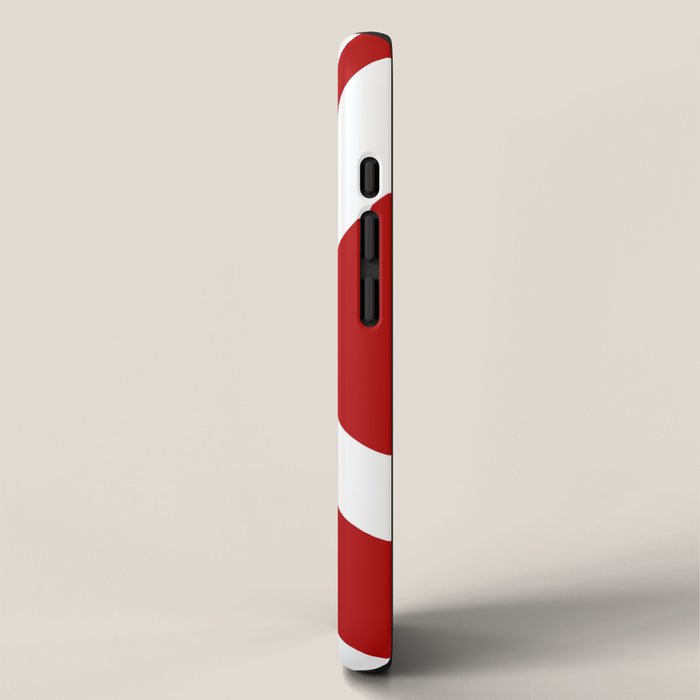 Abstract waves - red iPhone Case Gallery Image 2