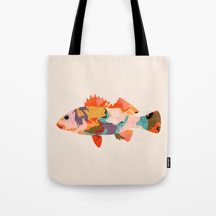 Tropical fish Tote Bag Gallery Image 1