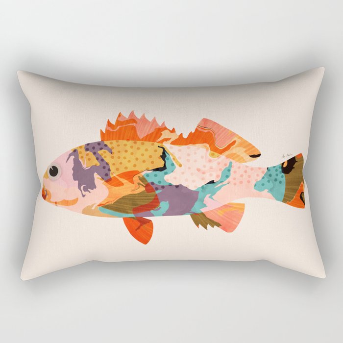 Tropical fish Rectangular Pillow Gallery Image 1
