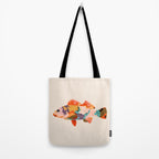 Tropical fish Tote Bag Gallery Image 2